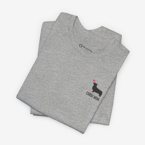 Corgi T- Shirt for Women - Corgi Mom Tee for Women